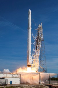 Start der Falcon 9 v1.2 zur CRS-8 Mission