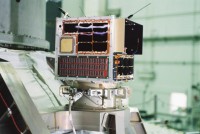 „Horyu“ IV montiert auf dem Nutzlastadapter