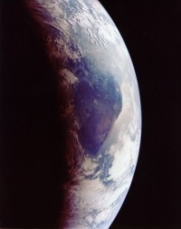 die Erde - gesehen von Apollo 11