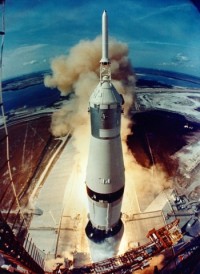 Start von Apollo 11