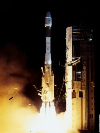 Start der Ariane-4 mit dem Galaxy XR Satelliten