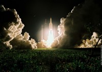 Start der Ariane-5ECA V175 mit Skynet 5A und INSAT 4B