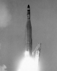 Start der Atlas-70D mit SAMOS II