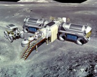 blieb Zukunftsmusik: Mond Habitat