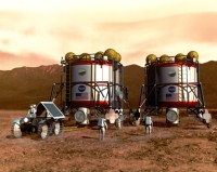 blieb Zukunftsmusik: Mars Habitat