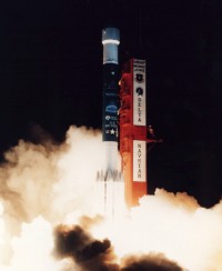 Start eines GPS-2A Satelliten am 22.11.1992