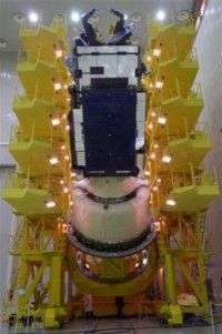 Eutelsat W2A auf der Bris-M Stufe