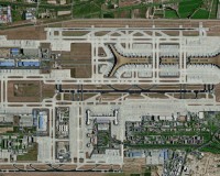 GF-1 Aufnahme des Flughafen Beijing International (ZBAA)
