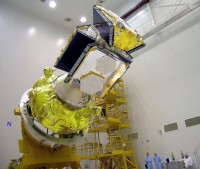 Globalstar Satelliten bei der Startvorbereitung im Mai 2007