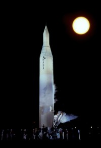 die startbereite Juno-II AM-14