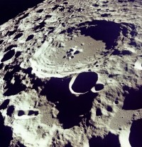 Apollo 11 Mondaufnahme: Krater 380