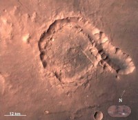 MCC Aufnahme des Kraters Pital