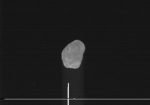 das letzte von Phobos 2 übertragene Bild
