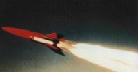 PILOT (NOTS EV-1) Rakete im Flug