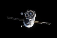 Progress M-28M nach dem Undocking von der ISS