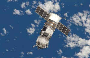 Progress M-52 nach dem Abkoppeln von der ISS