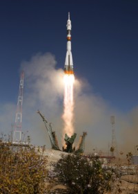 Start der Expedition 21 zur ISS