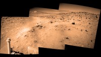 letzte Panorama-Aufnahme von „Spirit“ aus dem Gusev Krater