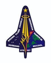 Patch der STS-107 Mission