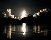 Nachtstart der STS 61-C Mission