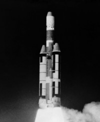 Start der Titan IIIC mit dem letzten Vela Paar