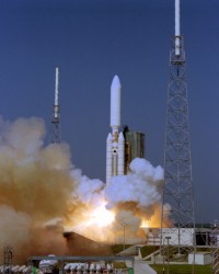 Start der Titan-401A Centaur-T K-23 mit einem Advanced ORION Satelliten