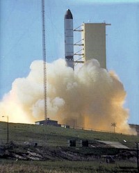 Start einer Titan-IIID mit einem KH-​9 Satelliten am 16.03.1978